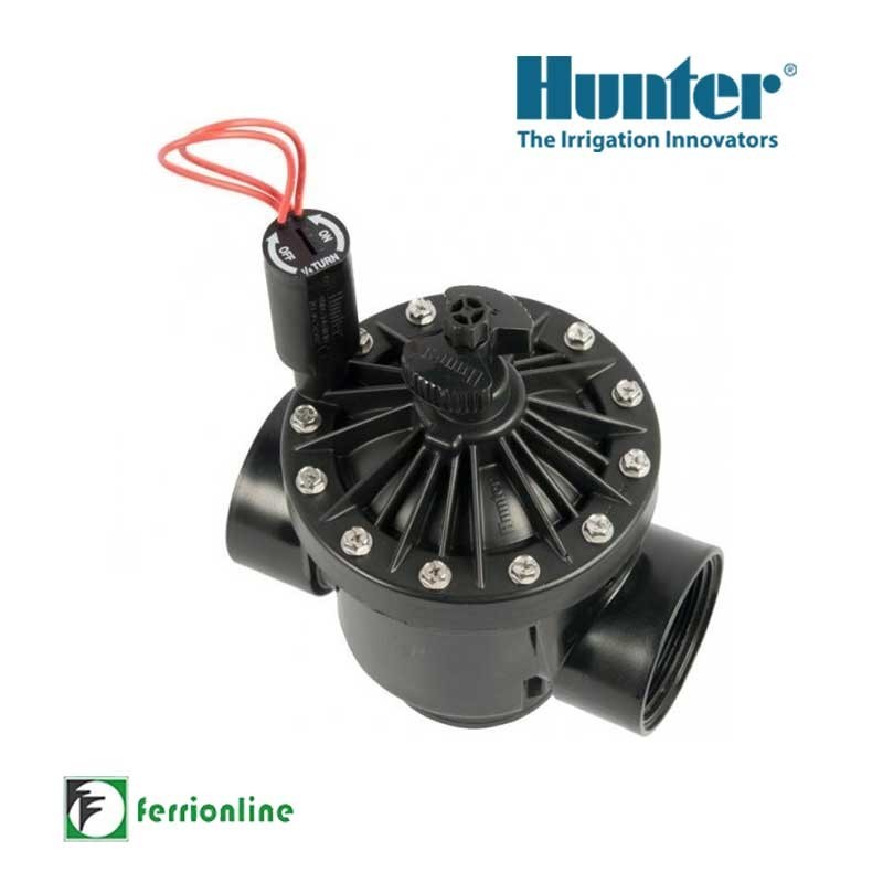 Elettrovalvola Hunter PGV 201-B 24v controllo di flusso - Femmina ⌀ 2"